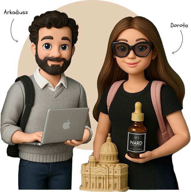 Arkadiusz and Dorota, about us, designers for the Vatican City