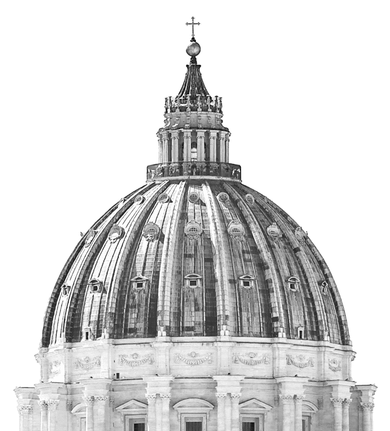 Dome of St. Peter’s Basilica in the Vatican