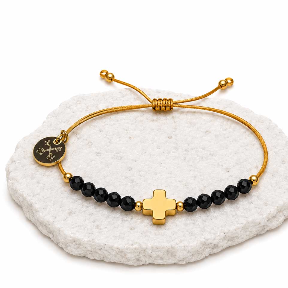 Sapphire hand rosary — rosaries from the Vatican